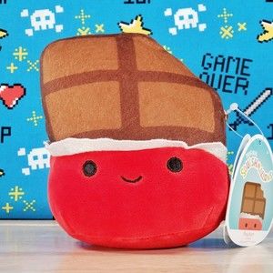 Squishmallow Paulton the Chocolate Bar Snack 5" UltraSoft Stuffed Plush Toy NWT